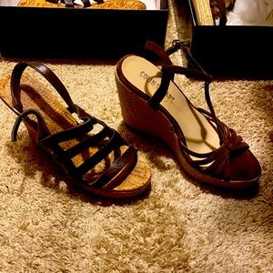 Beautiful plataforma Sandals to wear with pants,shorts, dresses.